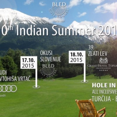 Turnirji »INDIAN SUMMER« 2015 na Bledu
